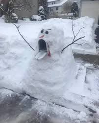 A typical snowman in Opossum Butt Ky