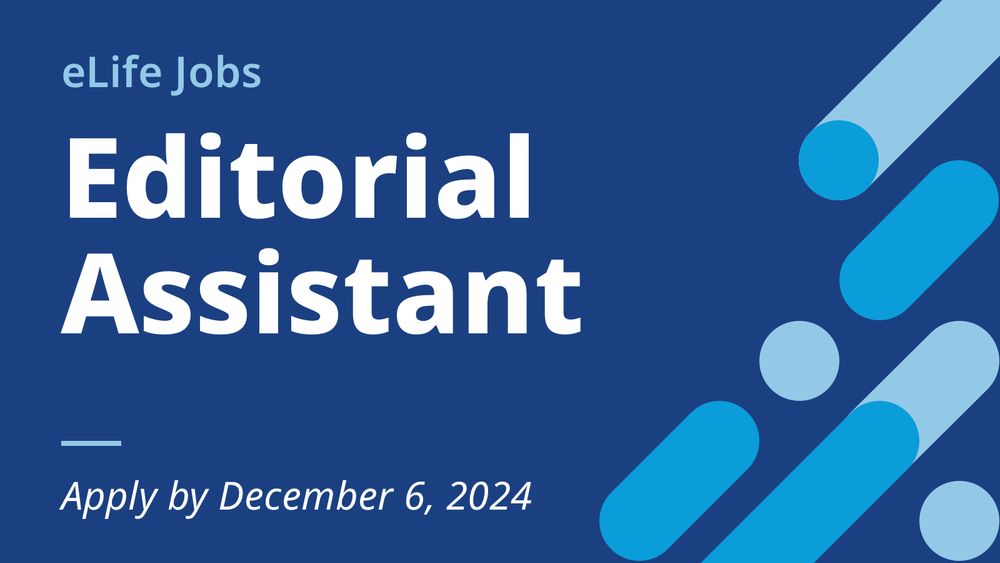 E life jobs. Editorial assistant. Apply by december 6