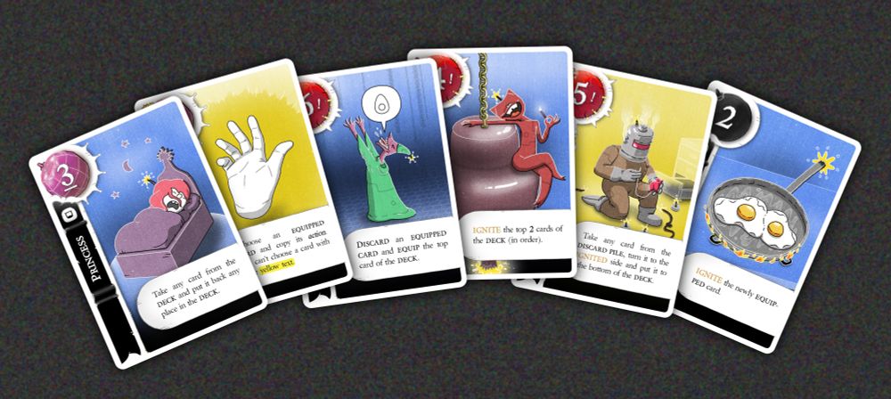 Showcasing 6 All Is Bomb cards