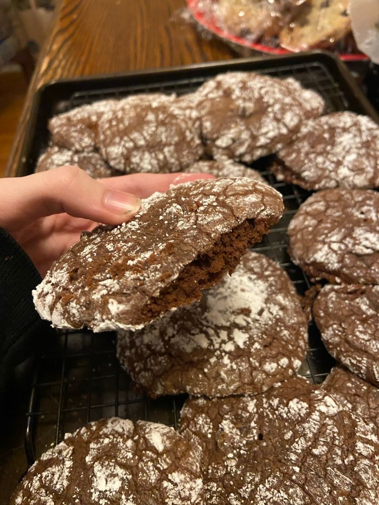 Crackle cookies