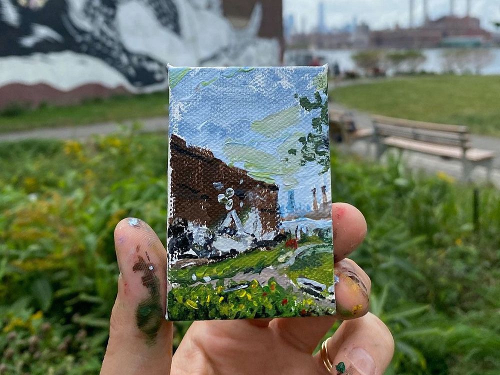 Can You Spot These Mini Canvases Hidden Around Brooklyn?