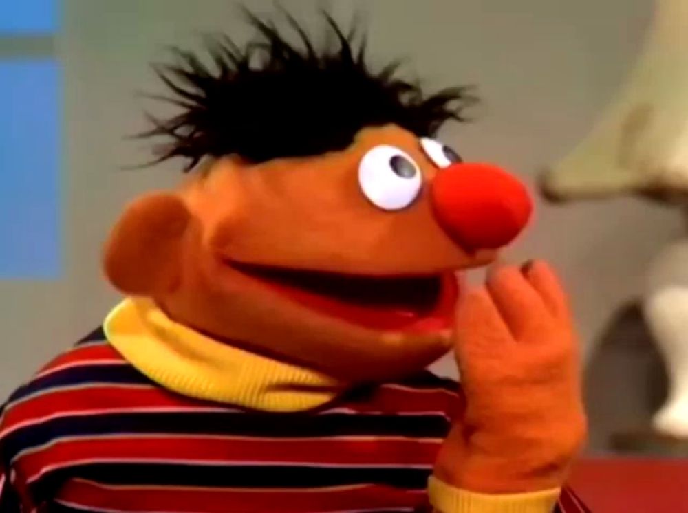 Ernie Sesame Street GIF