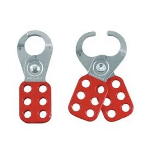 Scissor locks, a common workplace safety device to insure that people don't start up heavy machinery while it is being worked on. They sort of look kinky out of context