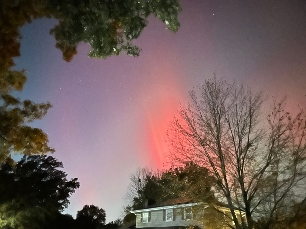 Northeast view, long exposure 