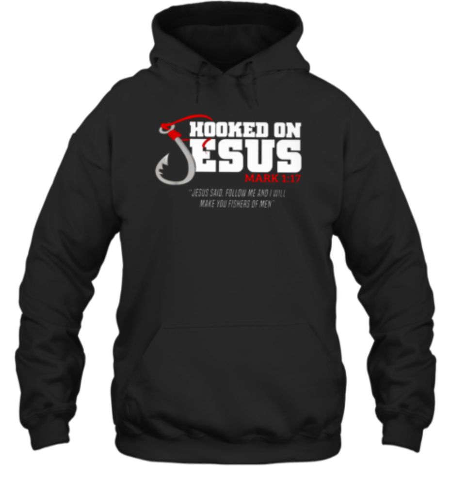 Hooked On Jesus T-Shirt - Trend Tee Shirts Store