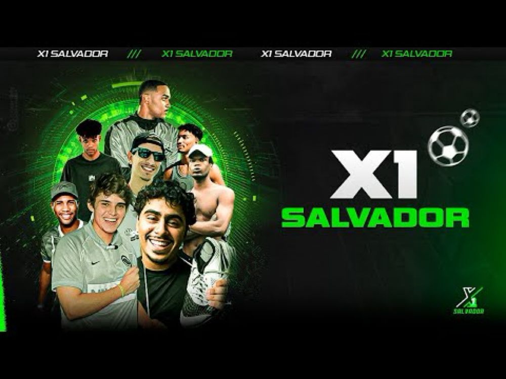 X1 SALVADOR | MAIOR X1 ENTRE INFLUENCIADORES DO NORDESTE | 07/09 - 16H