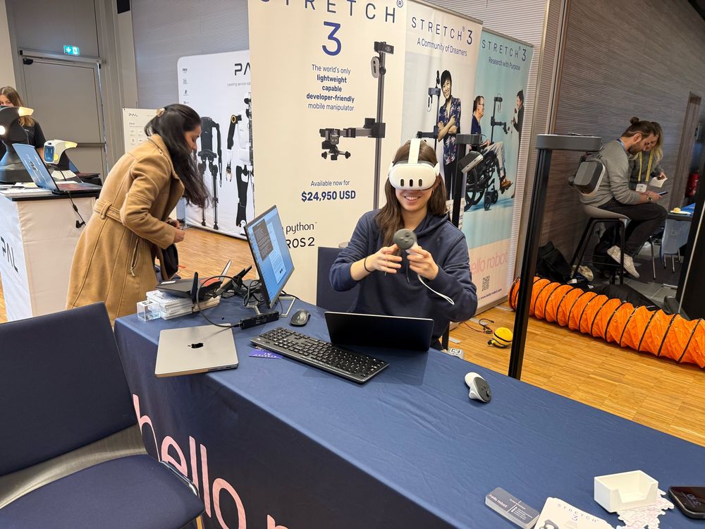 Su debugging her robot teleop system 