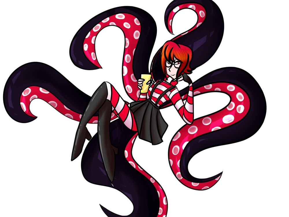 Picture of my sona named candy cane