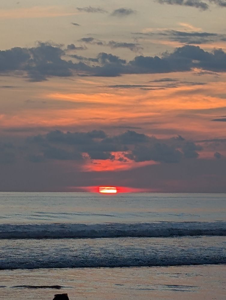 Uvita Costa Rica sunset