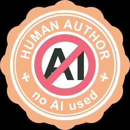 Human Author badge. No generative AI was used.