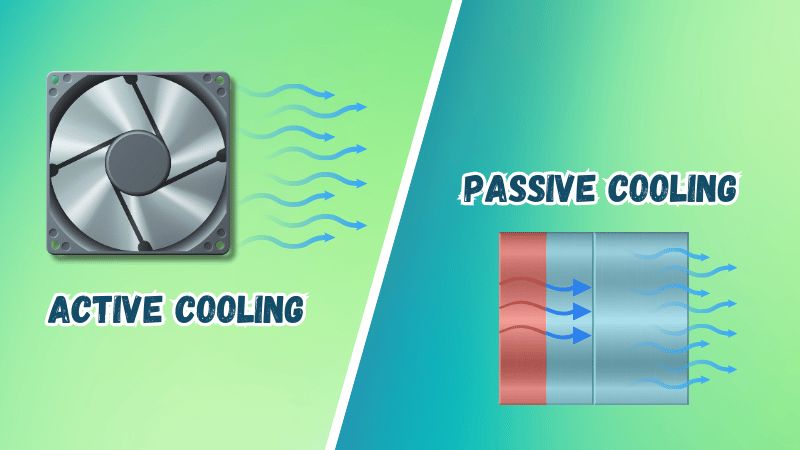 Active Cooling vs Passive Cooling: What's the difference?