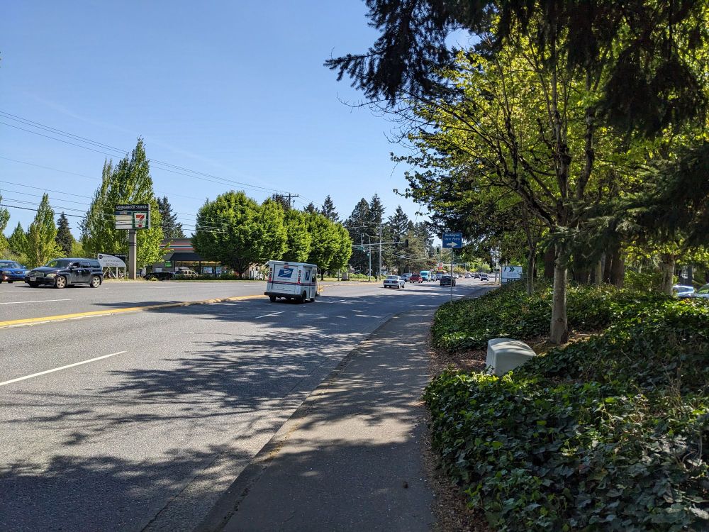 Road in Vancouver Washington.