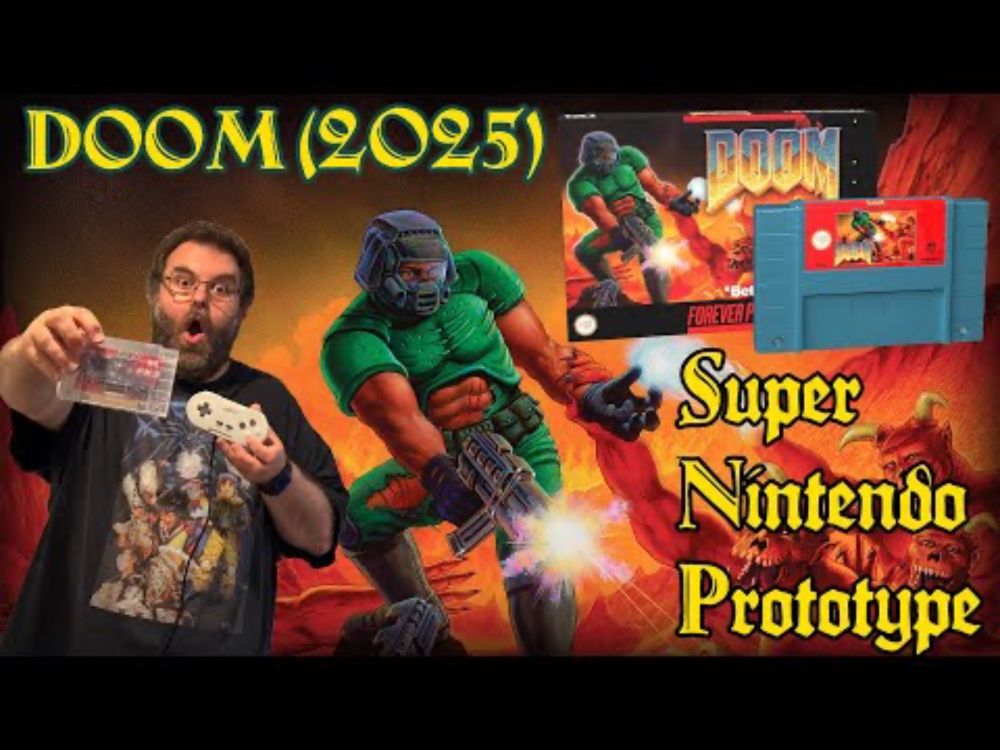 I scored a 2025 SNES Doom prototype! | #retrogaming #nintendo