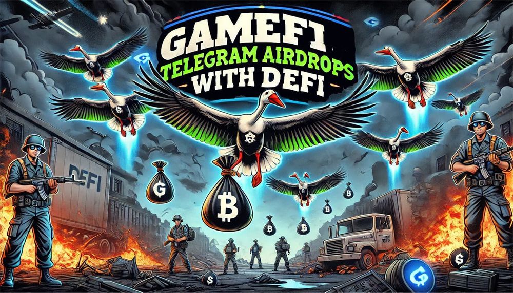 GameFi: Earnings Free Crypto W/ Telegram Airdrops + DeFi Apps