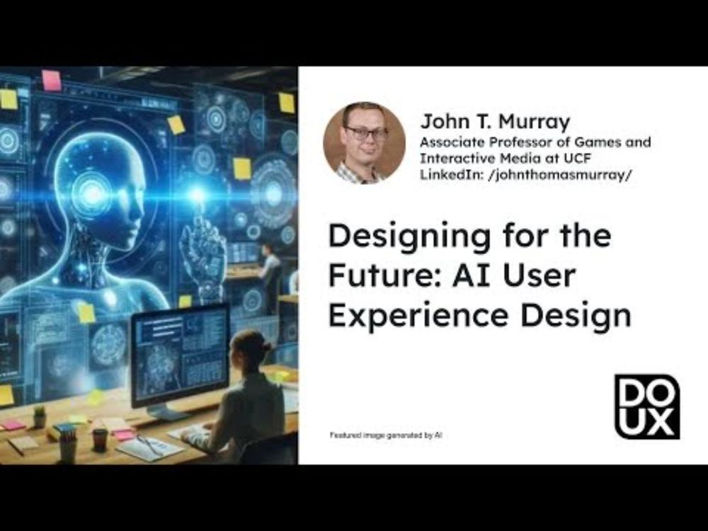 Workshop: Designing for the Future: AI User Experience Design