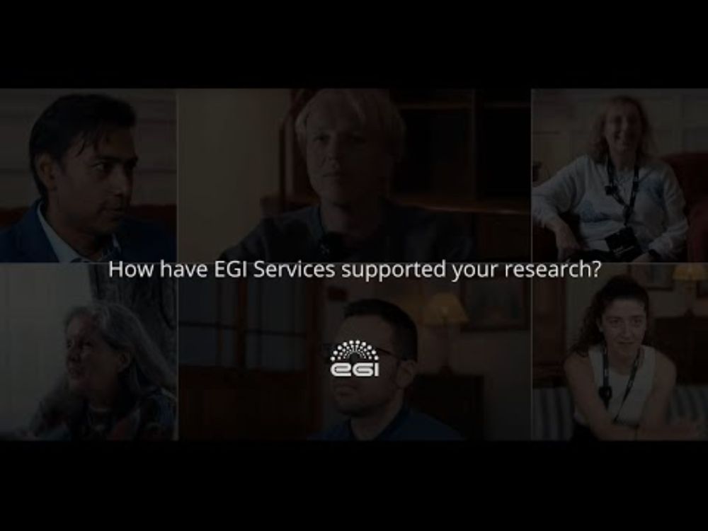 EGI Community Voices: The Impact of EGI on Research