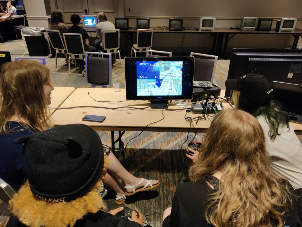 JSRF multiplayer on original hardware 