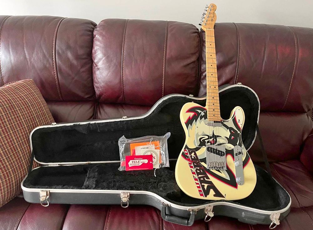 buffalo sabres fender telecaster