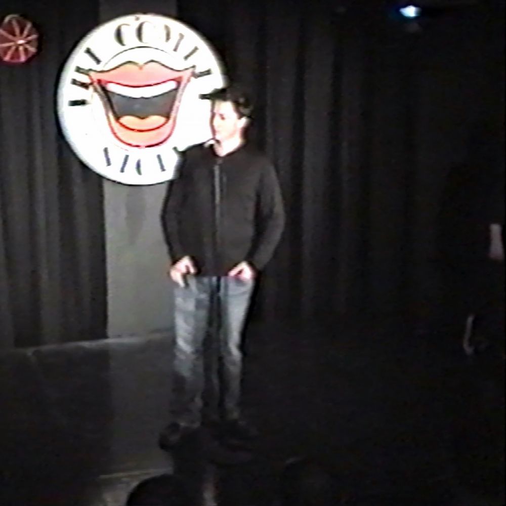 Artist as Stand-up on stage at The Comedy Store, London