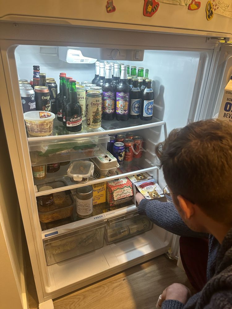 Jeremy’s amazing collection of Christmas brews