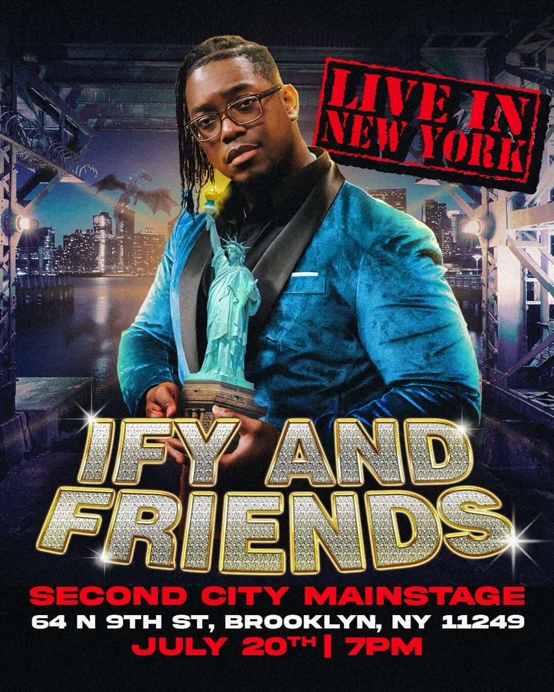 Flyer for the show this tweet is about!