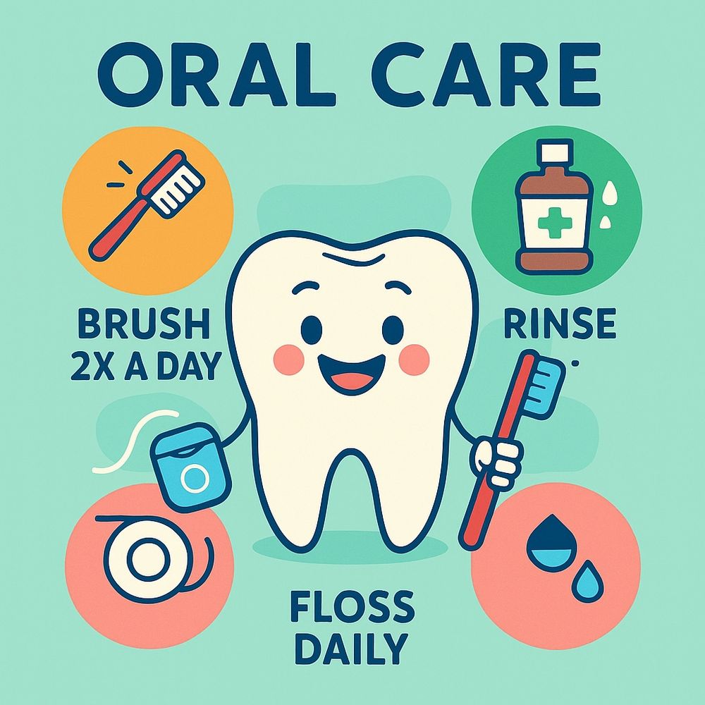 Two minutes, twice a day — your smile will thank you! 🪥😁