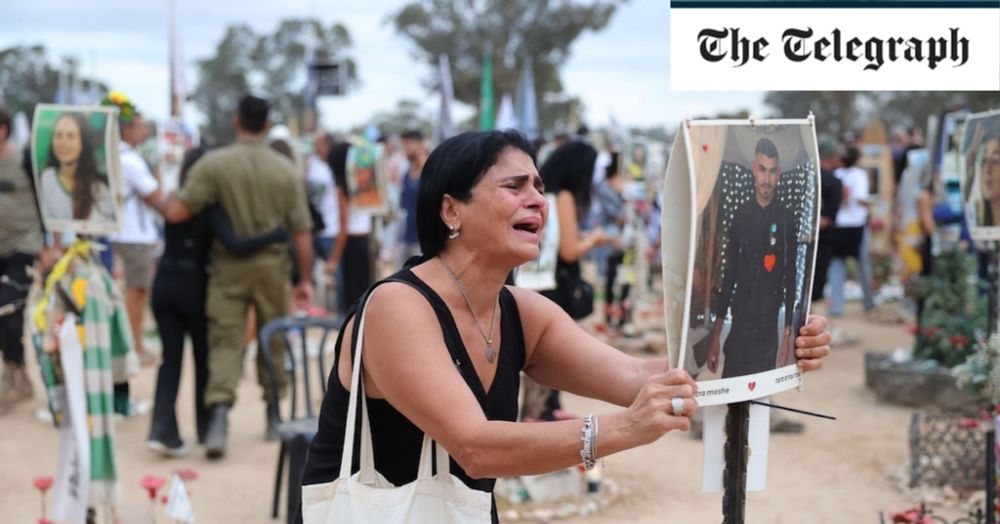 Israelis gather at Nova festival site for Oct 7 memorial