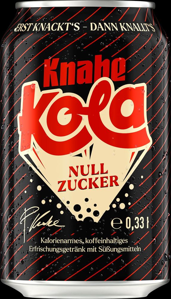 Dose Knabe Cola ohne Zucker