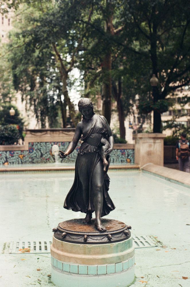 Rittenhouse statue