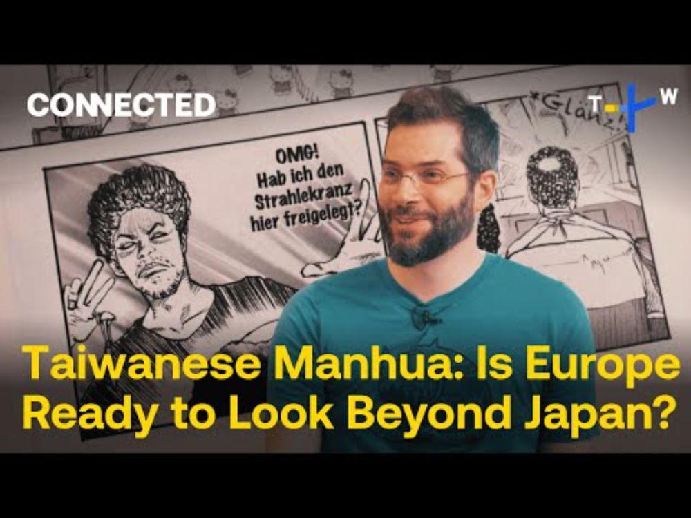 Taking Taiwanese Comics West: Johannes Fiederling on Translating Culture | CONNECTED on TaiwanPlus