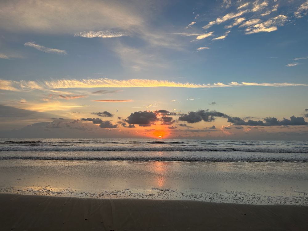 Sunrise at beach
