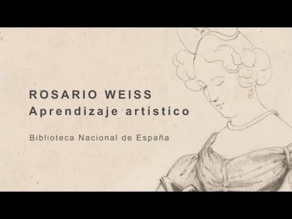 Rosario Weiss. Aprendizaje artístico.