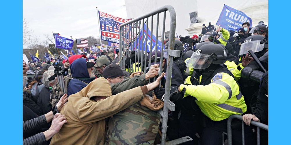 A Trump Administration that makes us all wanna toss our lunch finally finds an insurrection in Washington