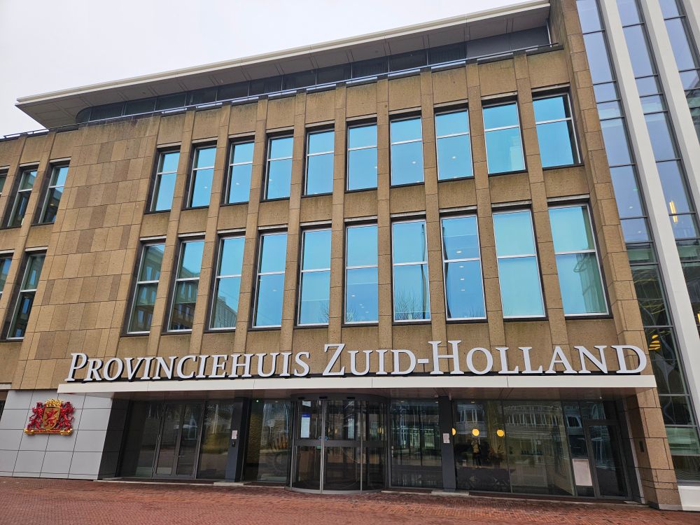 Het provinciehuis van Zuid-Holland