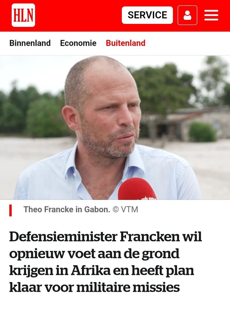 Minister of war Francken wants to cut hands in Congo and go back colonial