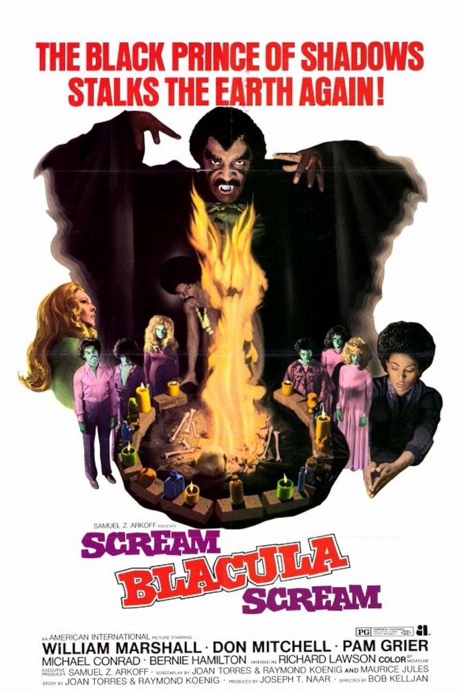 Movie poster for "Scream Blacula Scream" (1973)