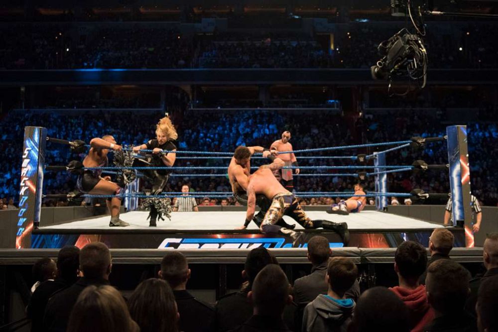 Pro wrestling is often associated with the Right, but a new character has become popular for championing solidarity and workers’ rights, reflecting the growing economic precarity of its fanbase.