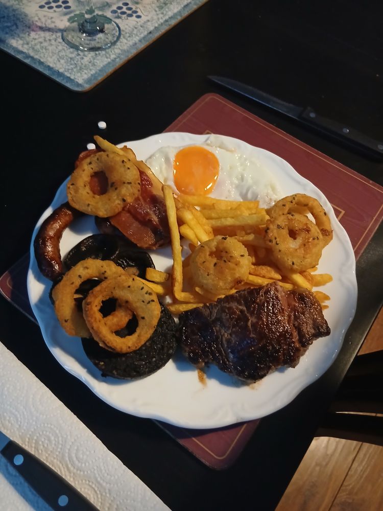 A mixed grill