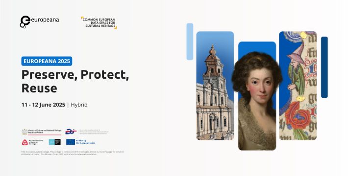 Europeana 2025 conference banner