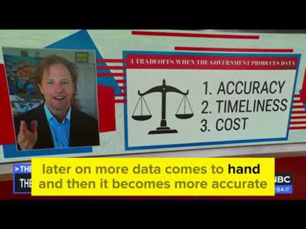 Economic data. Where does it come from, what do we do with it, and why must politics stay out of it?