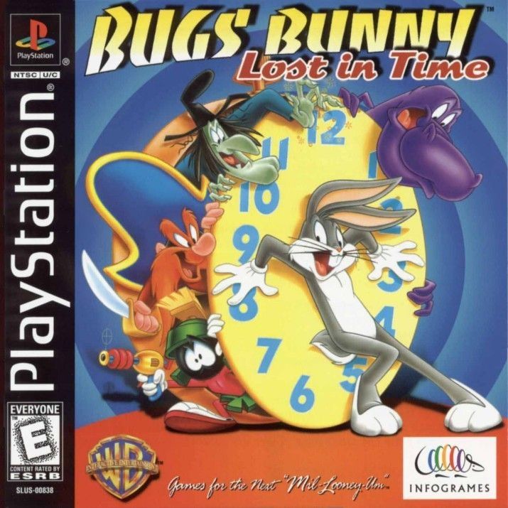 Bugs Bunny Lost in Time for the Sony PlayStation 
