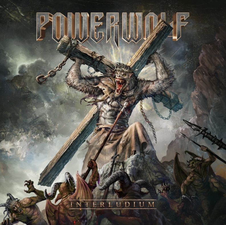 powerwolf's "interludium" album cover