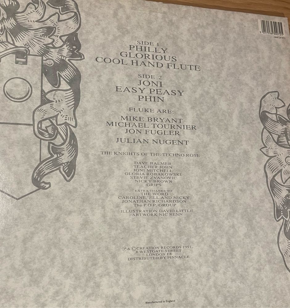 Fluke album - The Techno Rose Of Blighty 