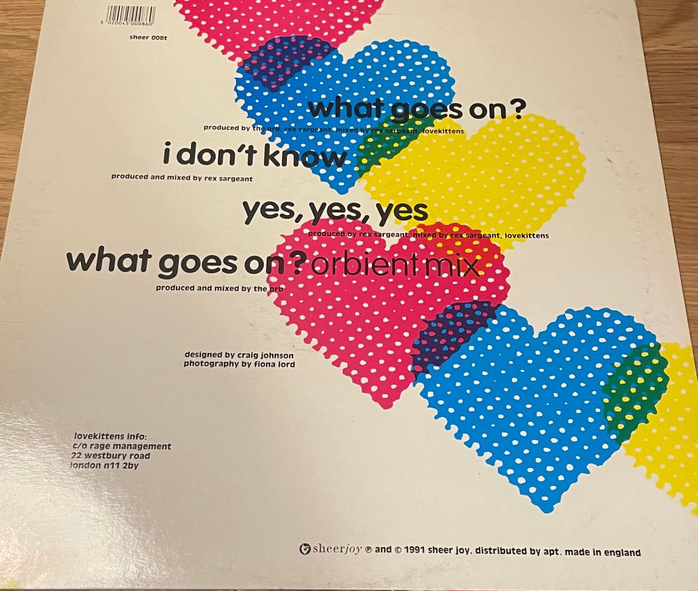 Lovekittens - What Goes On? 12”