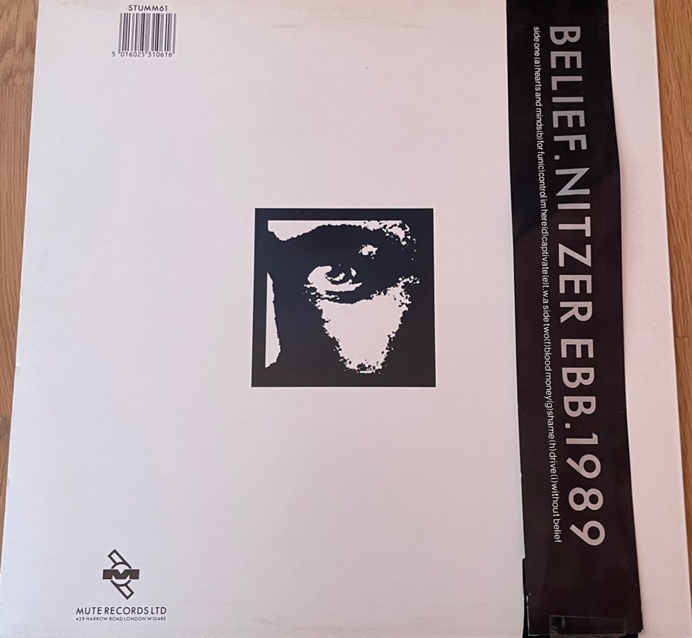 Nitzer Ebb - Belief, LP