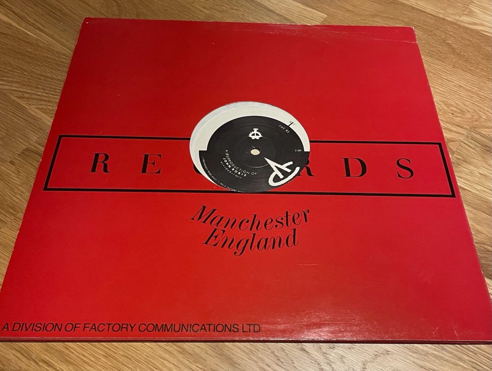 Cabaret Voltaire - Yashar 12” reverse cover