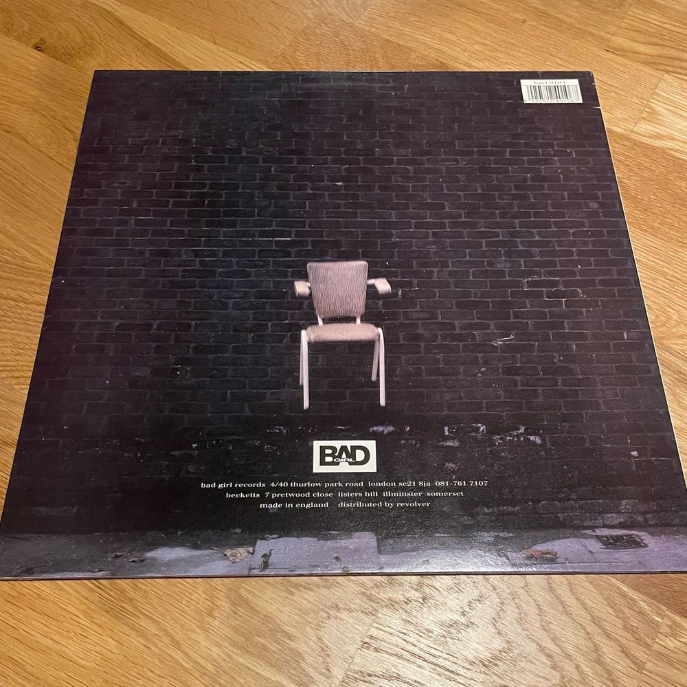 Becketts 12” cover for Three Songs - rear