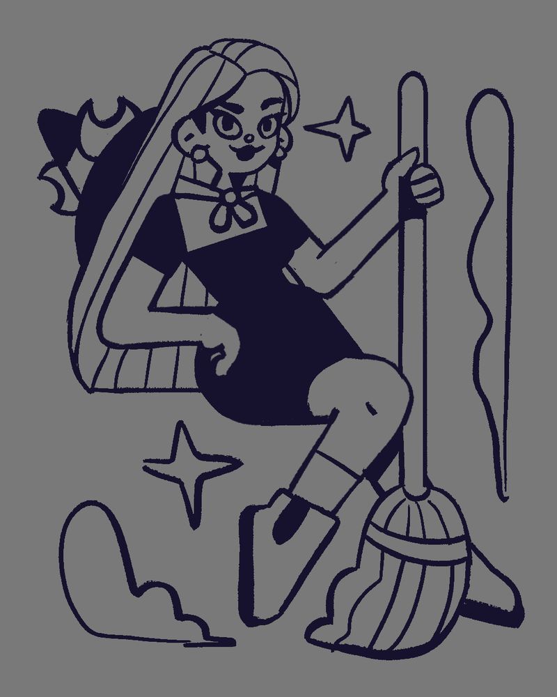 rascunho do desenho anterior.