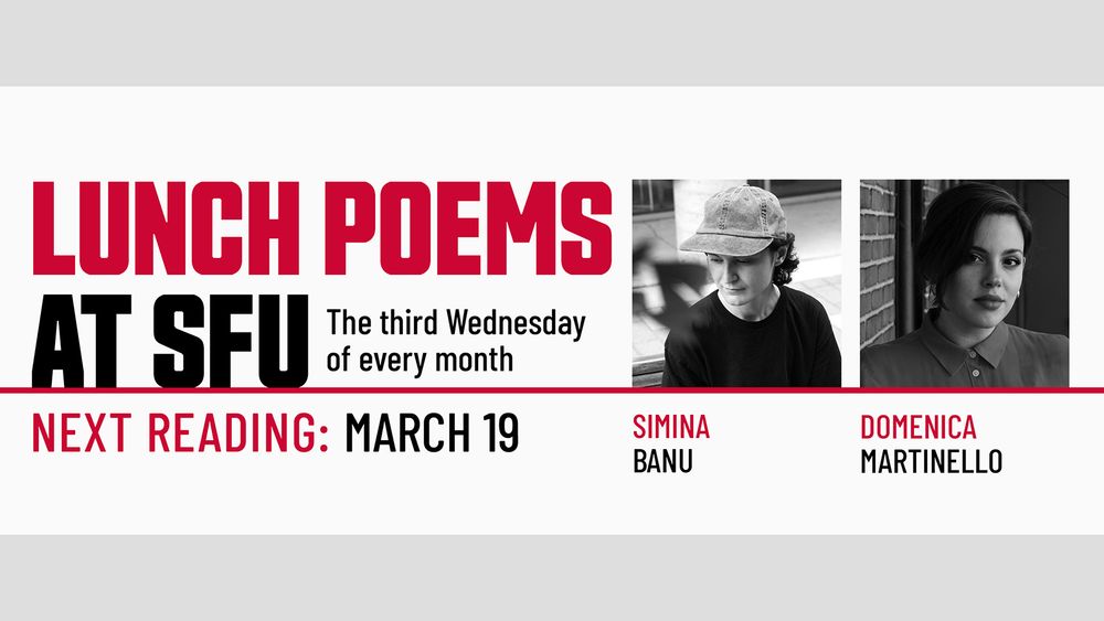 Lunch Poems at SFU, March 19