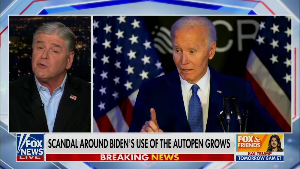 SCANDAL AROUND BIDEN'S USE OF THE AUTOPEN GROWS